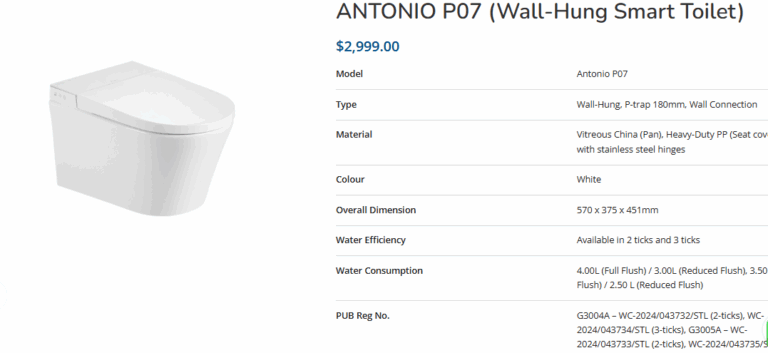Wall Hung Toilet Bowl: A Modern Space-Saving Solution for Stylish Bathrooms